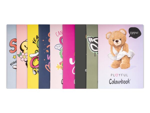 Quaderni A4 Colourbook Funny and Bears
