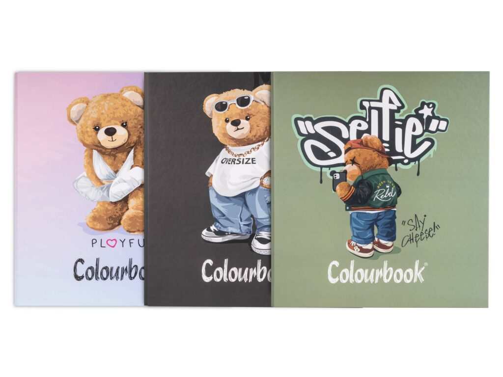 Raccoglitori ad anelli A4 Funny and Bears Colourbook