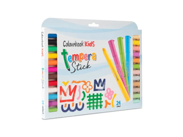 Tempera solida Stick Rainbow 24 colori