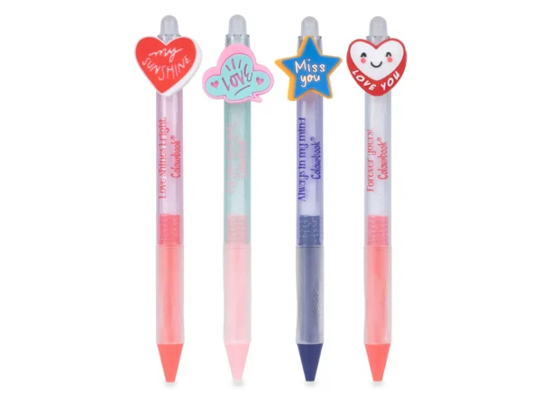 penna gel cancellabile Love Pen - 4 colori