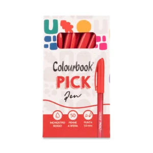 confezione 50 penne rosse Pick Pen